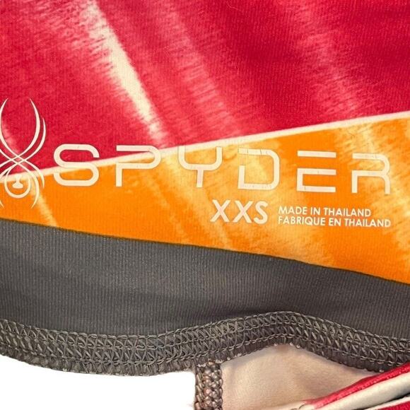 Spyder 989 Multi Color Shield Print Fate Pant NWT Womens Skinny Yoga sz XXS - Picture 16 of 16